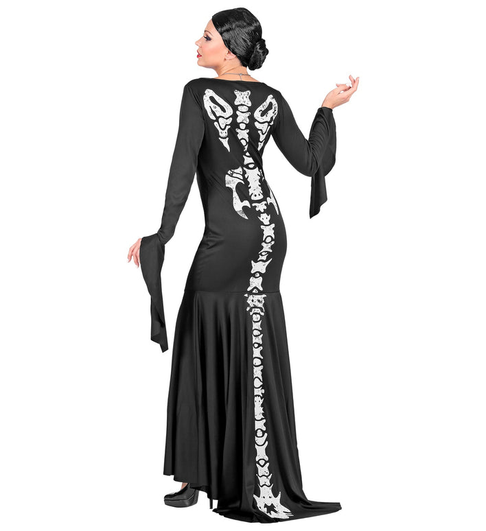 Skelet jurk voor dames lang