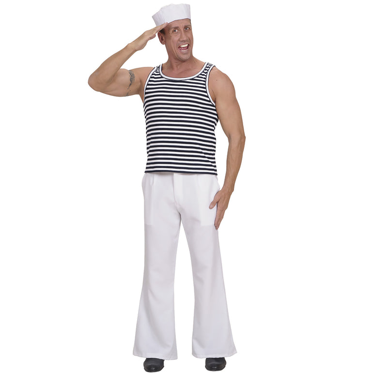 Zeeman marine gestreept shirt unisex