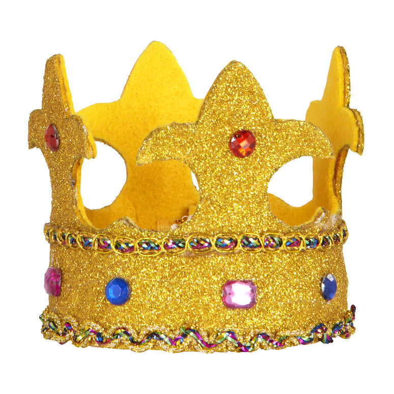 Prinsessen koningin kroon goud Alicia