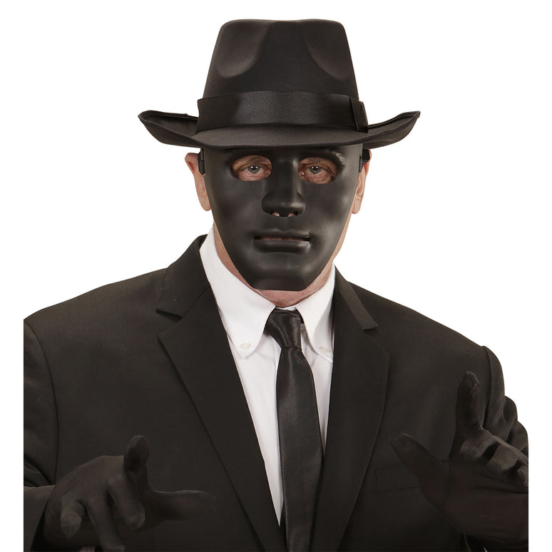 Anonymous masker zwart