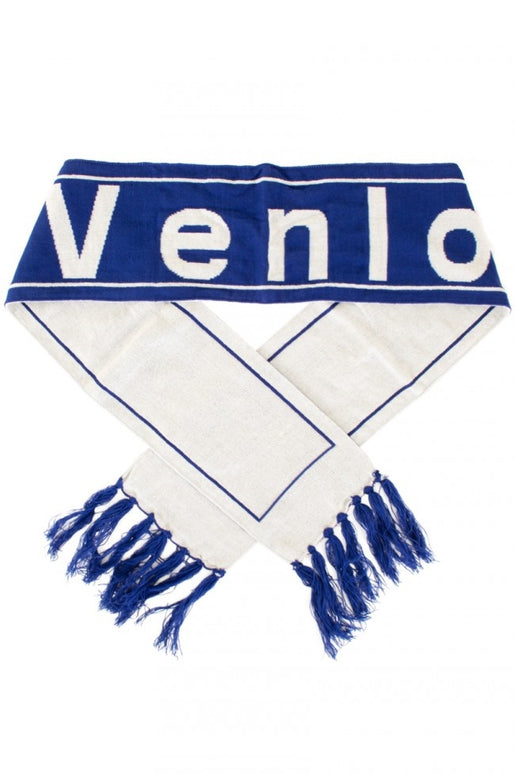 Sjaal blauw Venlo 185x18 cm