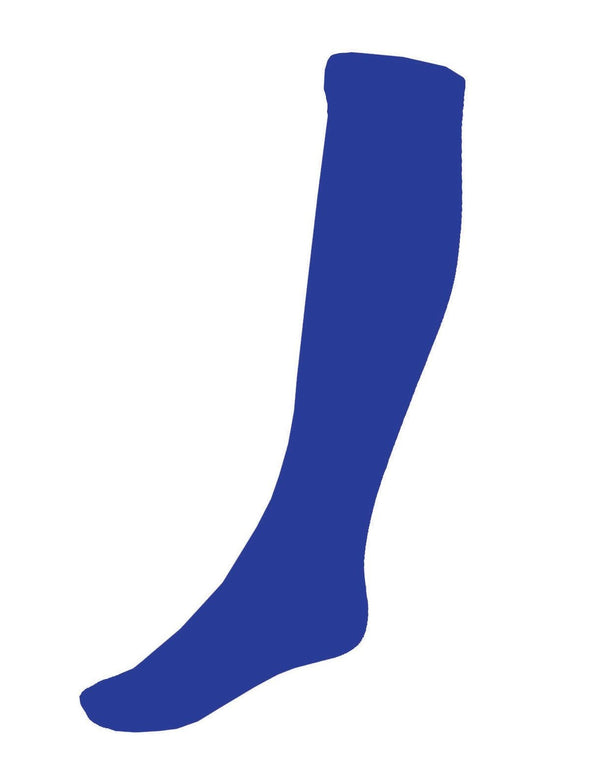 Blauwe kniekousen 60cm