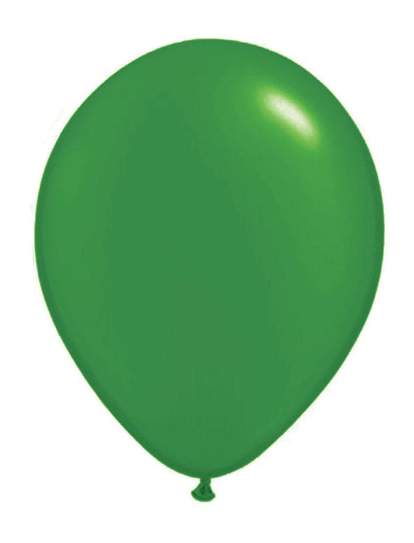 Groene latex  ballonnen 100st.
