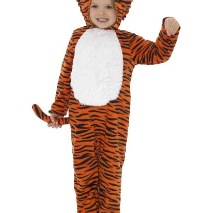Oranje tijger pak kids