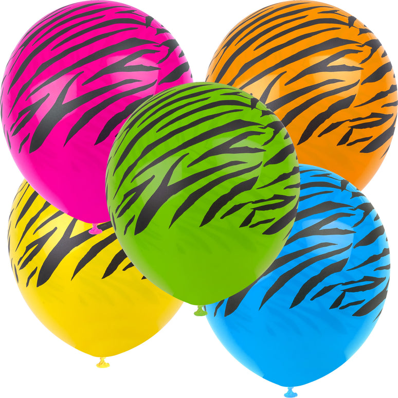 Zebra print ballonnen