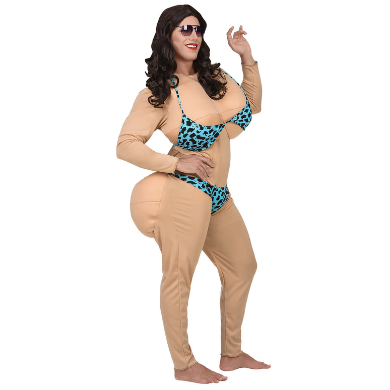 Bikini babe kostuum unisex