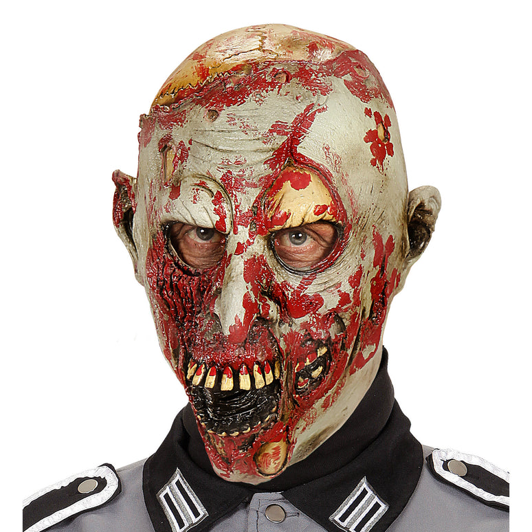 Bloedstollend eng Zombiemasker