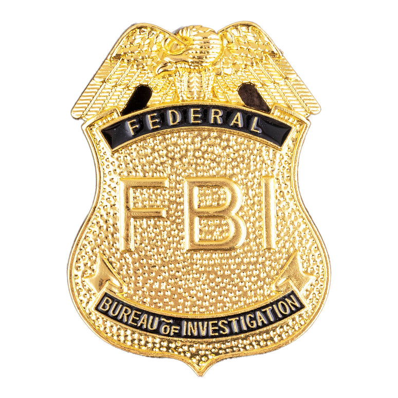 Badge FBI goud