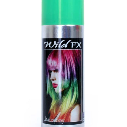 Groene haarspray