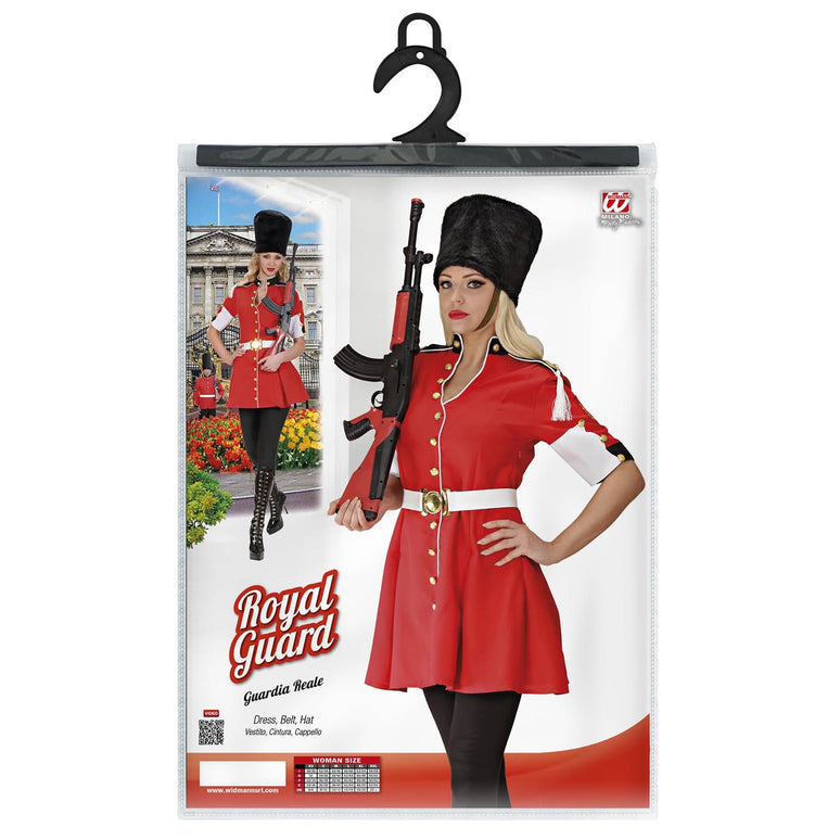 Royal Guard Queen kostuum dames