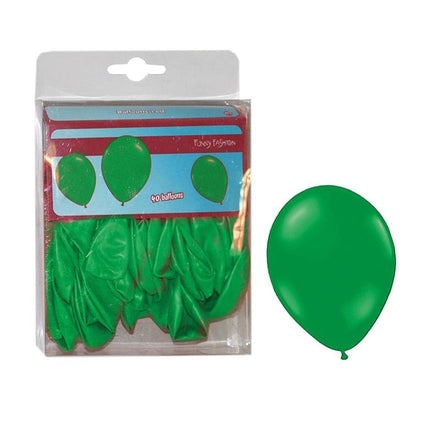 Groene latex ballonnen 40st