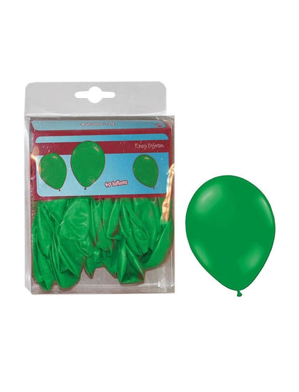 Groene latex ballonnen 40st