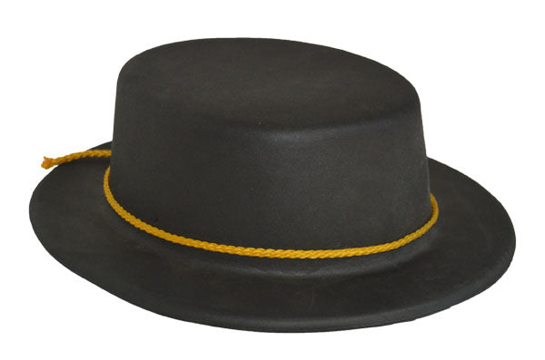 Zorro hoed met geel koord volwassenen