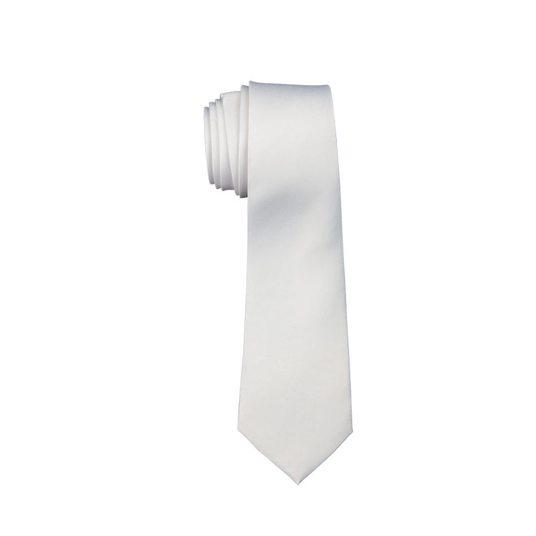 Witte stropdas kees
