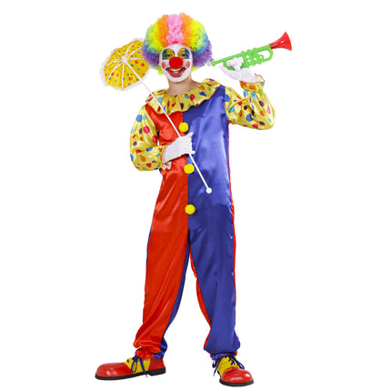 Fleurig Clown kostuum kind