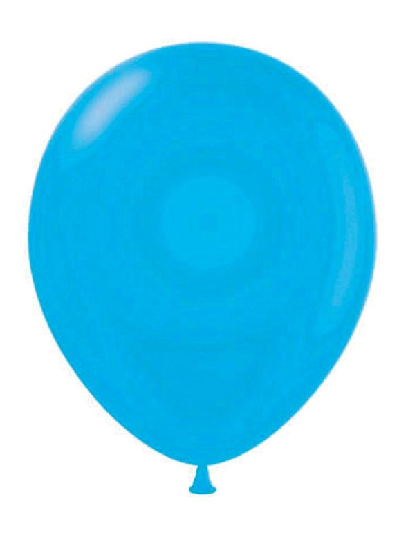 Blauwe latex ballonnen 100st.