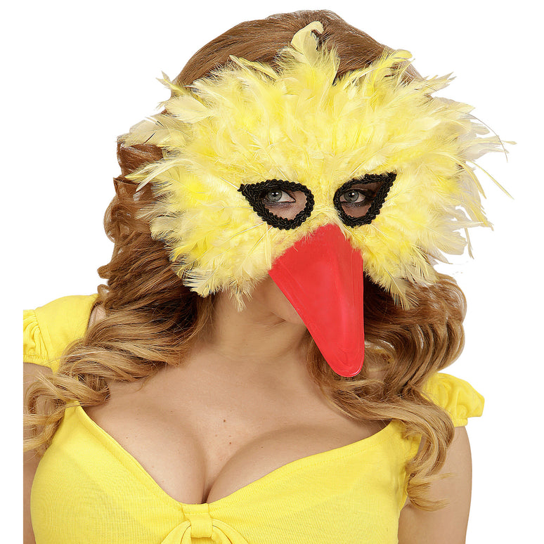 Vogelmasker Pino geel