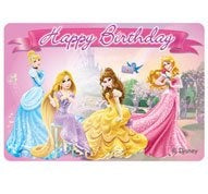 Disney Princess Happy Birthday kaars