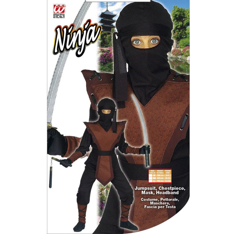 Ninja pak bruin Nuru kind