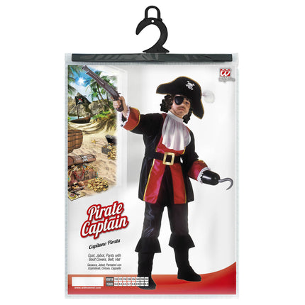 Piraten pak Kapitein Haak kinderen