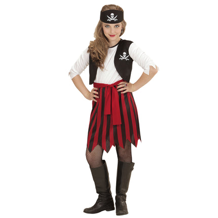 Piraten jurkje Sara voor meisjes