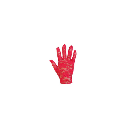 Rode kanten handschoenen