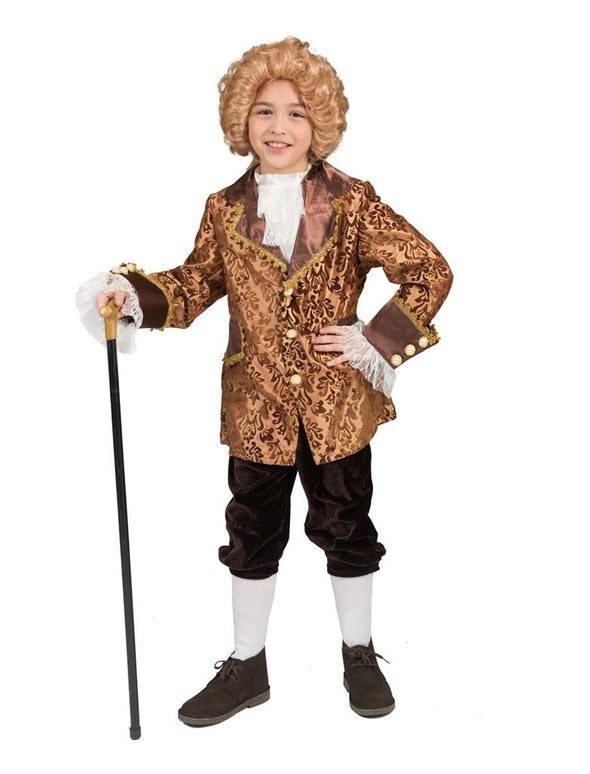 Mozart kostuum voor kinderen