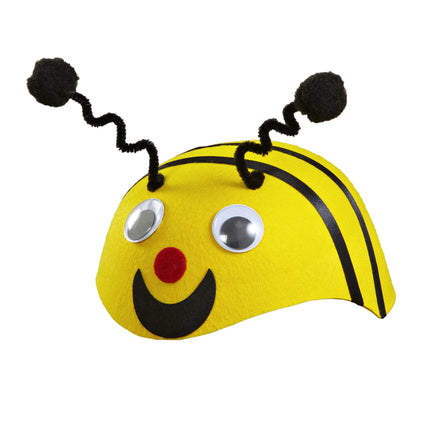 Bijen hoed vilt