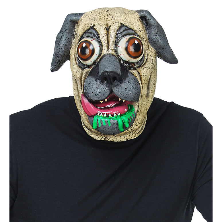 Masker hond bulldog groot