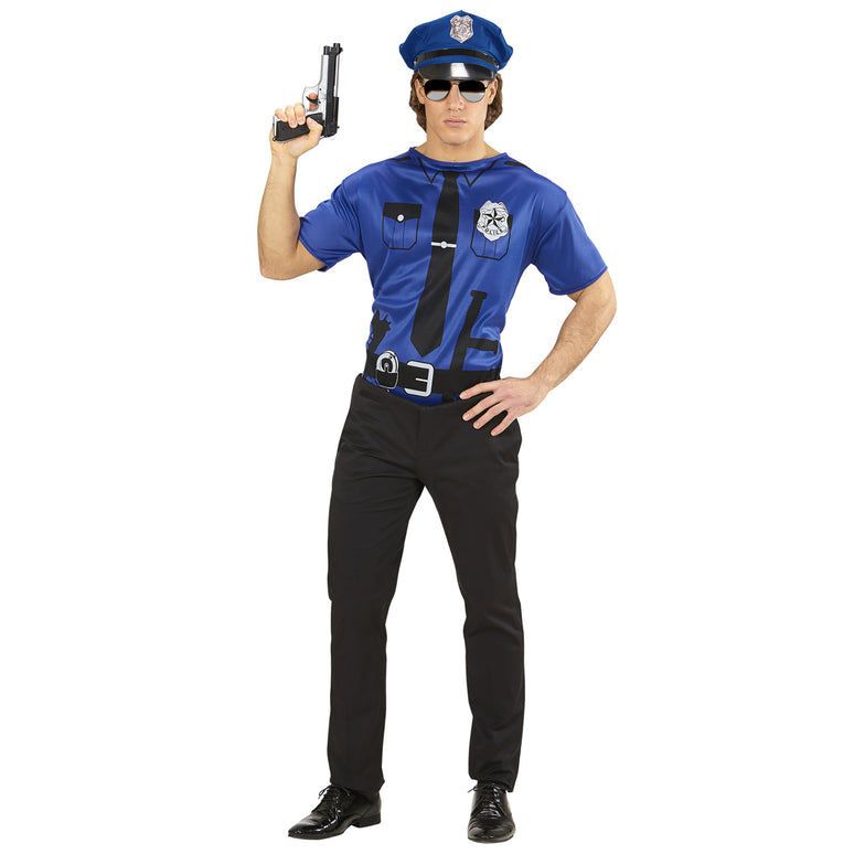 Politie officier t-shirt