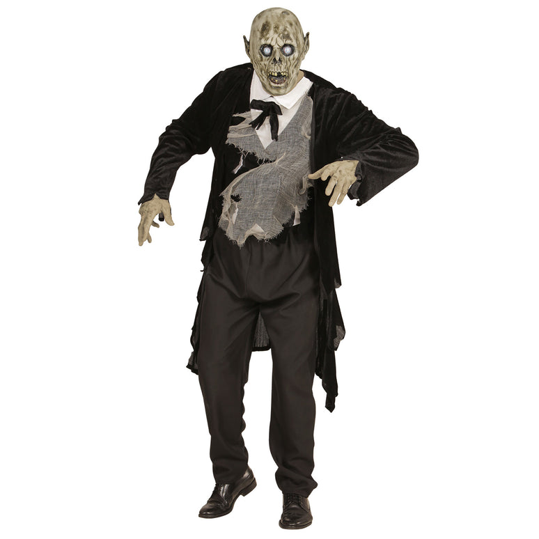 Zombie bruidegom masker