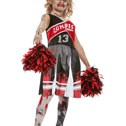 Zombie cheerleader kostuum Janneke