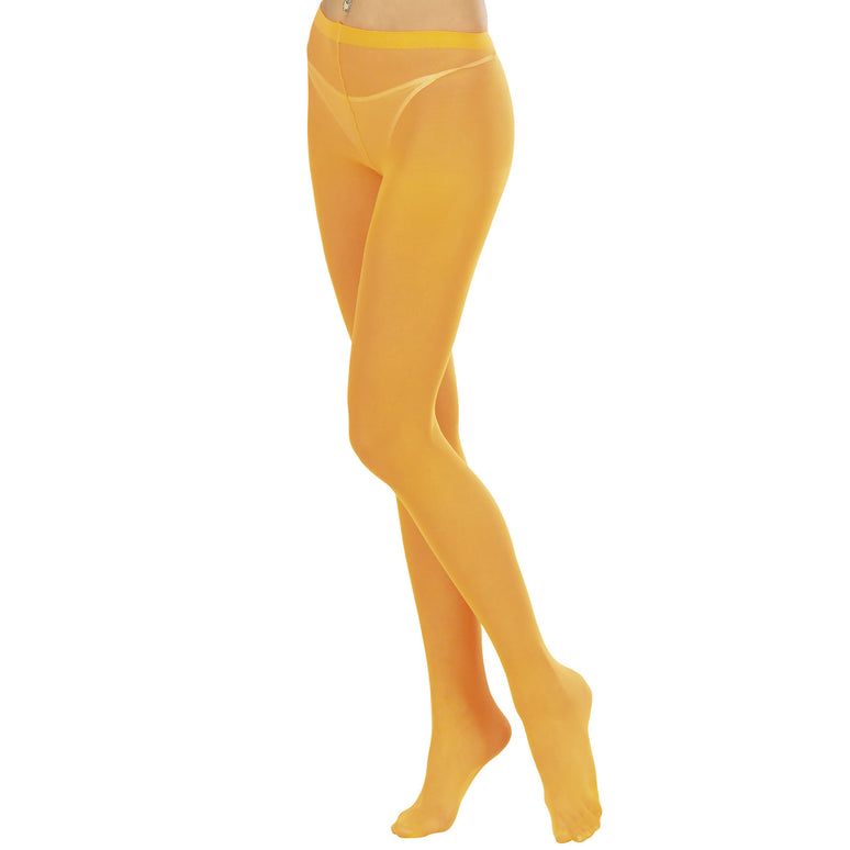 Neon panty 40den oranje