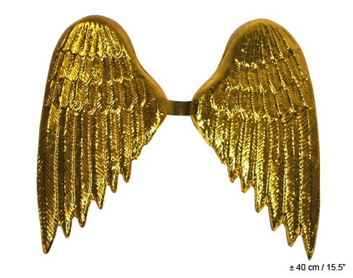 Gouden vleugels engel