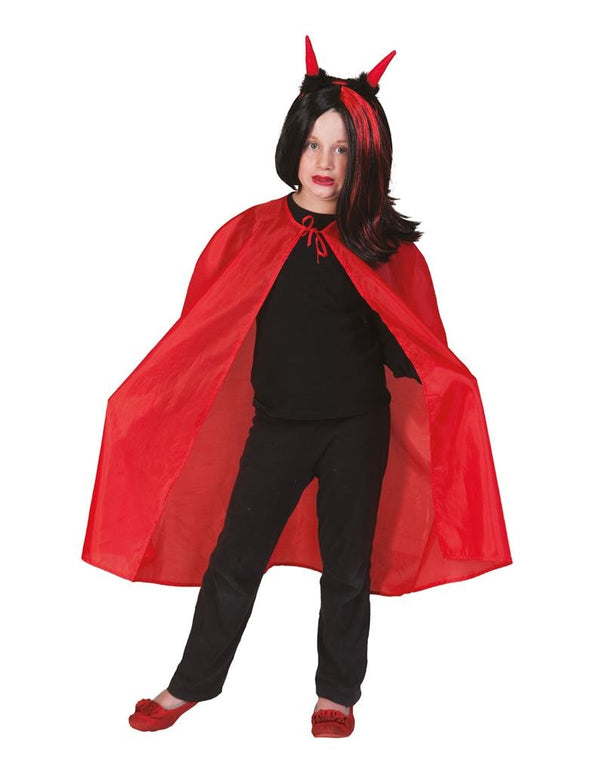 Rode kinder cape voor Halloween