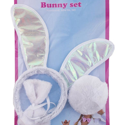 Luxe Bunny set roze 3-delig