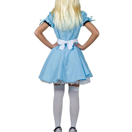 Alice in Wonderland jurkje blauw