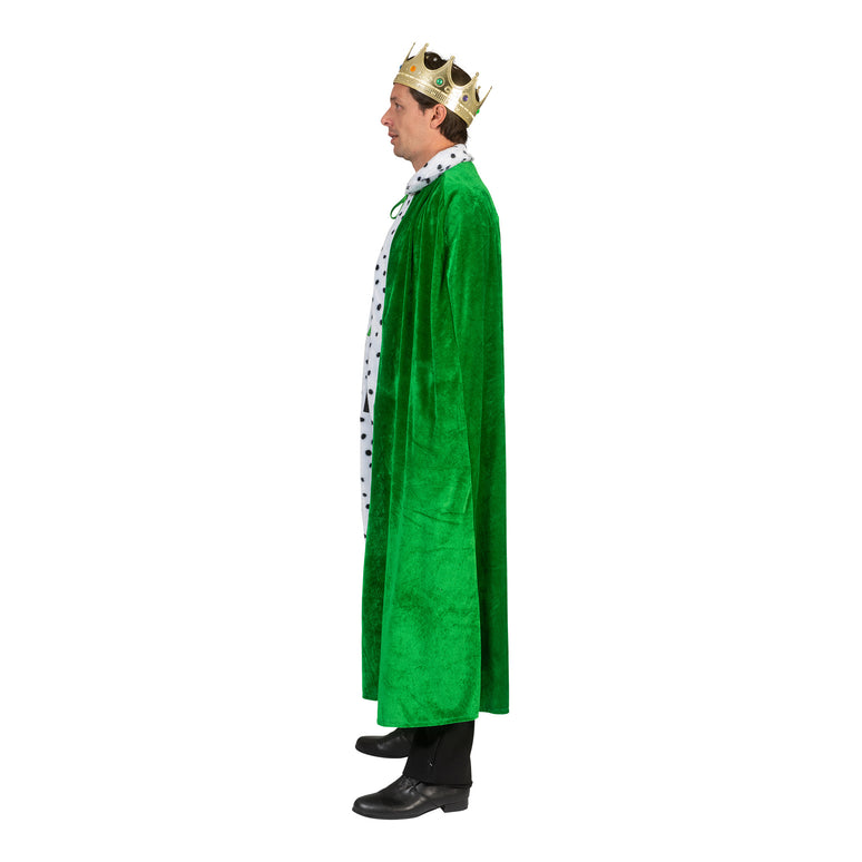 Koningsmantel Patrick groen