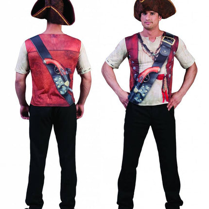 3D T-shirt Piraat