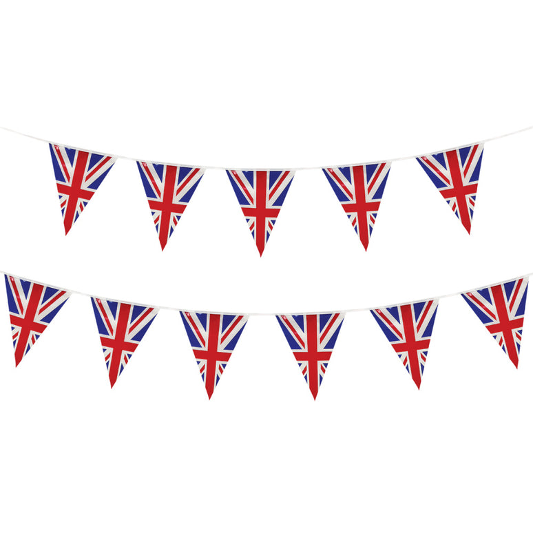 Groot Britannië driehoek vlaggenlijn 4m