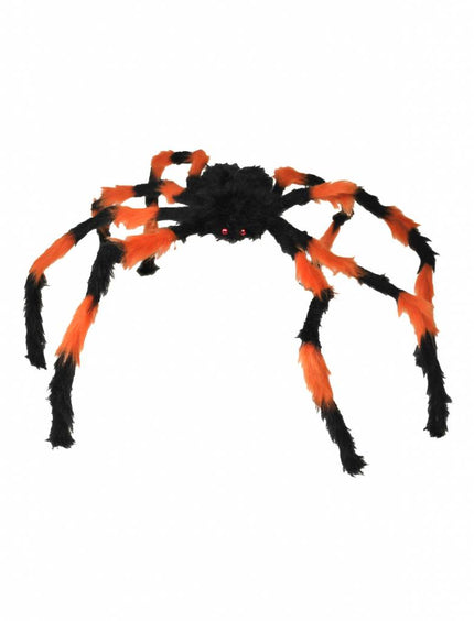 Spin zwart oranje van 1,25meter
