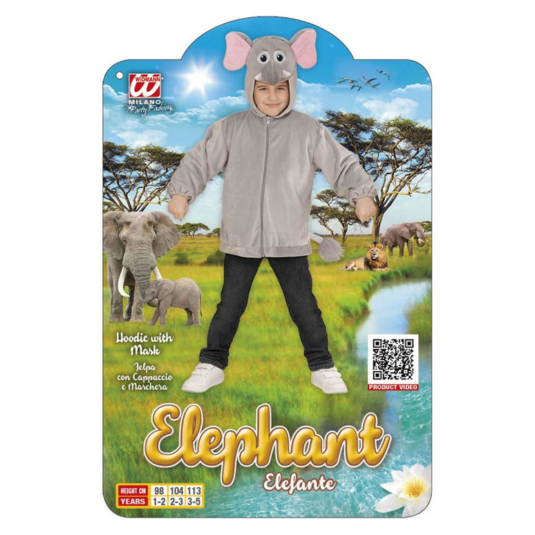 Olifanten kostuum voor kids