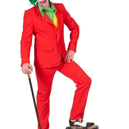 Joker James kostuum rood