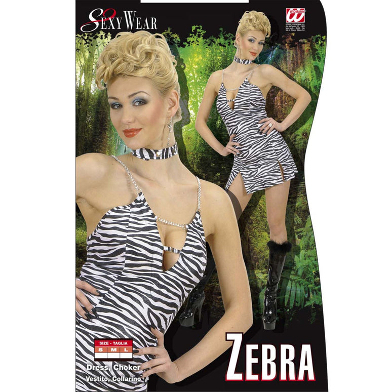 Sexy zebrapak dames