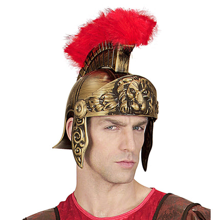 Antieke gouden Romeinse helm