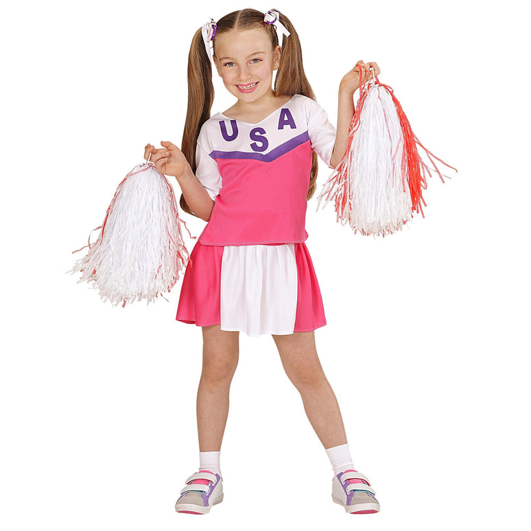 Cheerleader pakje USA roze