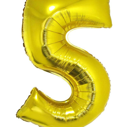 Folieballon 102 cm goud