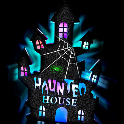 Spookhuis wanddecoratie Haunted House