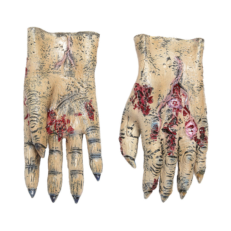 Latex Zombie handschoenen