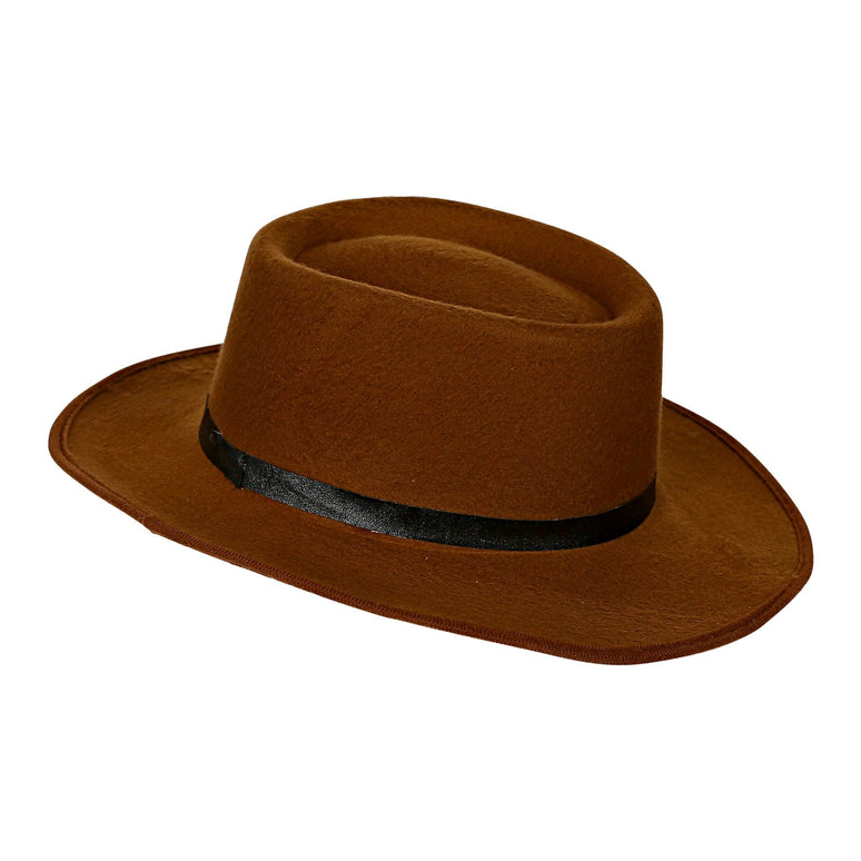 Bruine hoed Gaucho